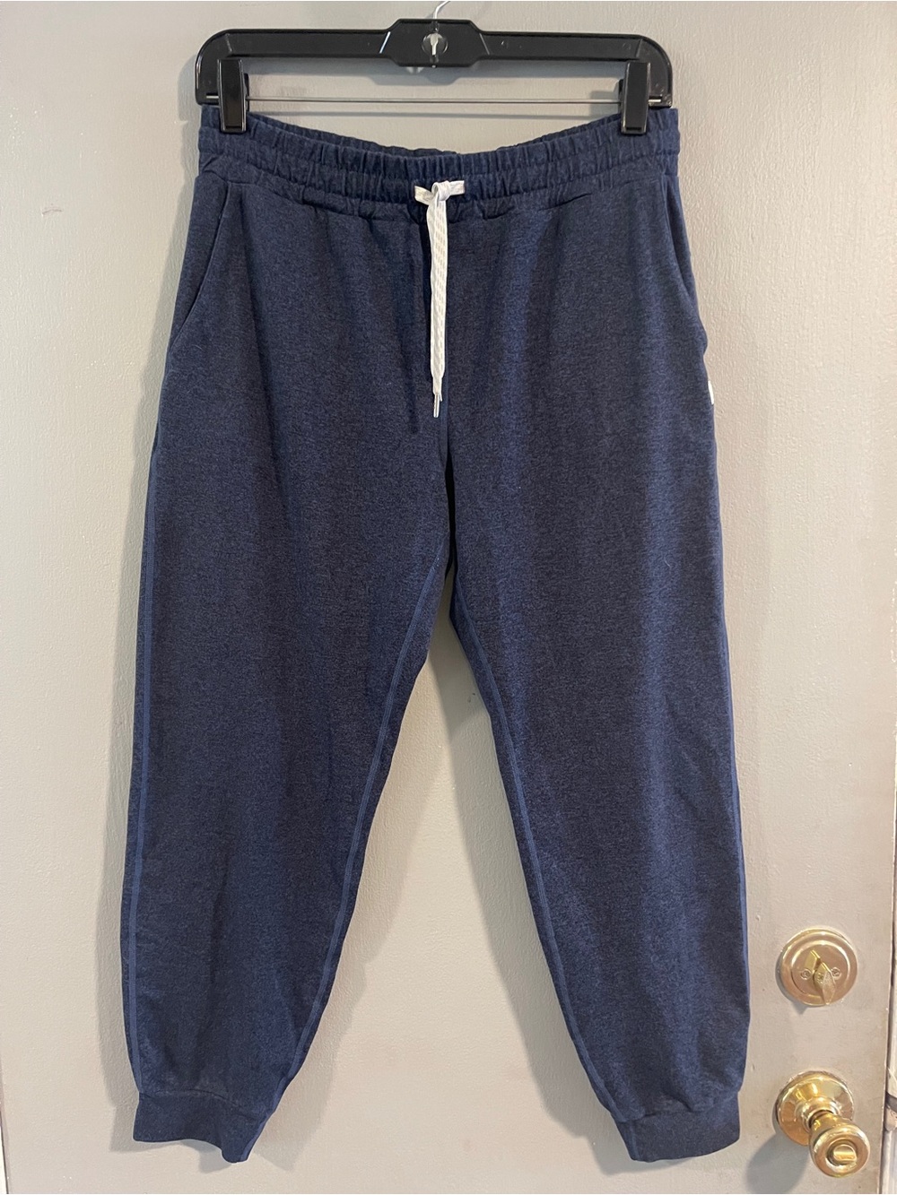 Vuori Performance Jogger Pants Midnight Heather Blue VW303 Size Women's Small